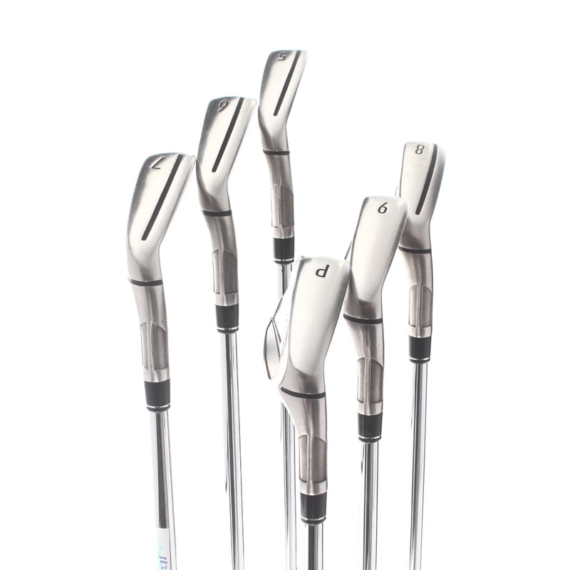 TaylorMade Stealth Steel Mens Right Hand Irons 5-PW Regular - KBS Tour Lite
