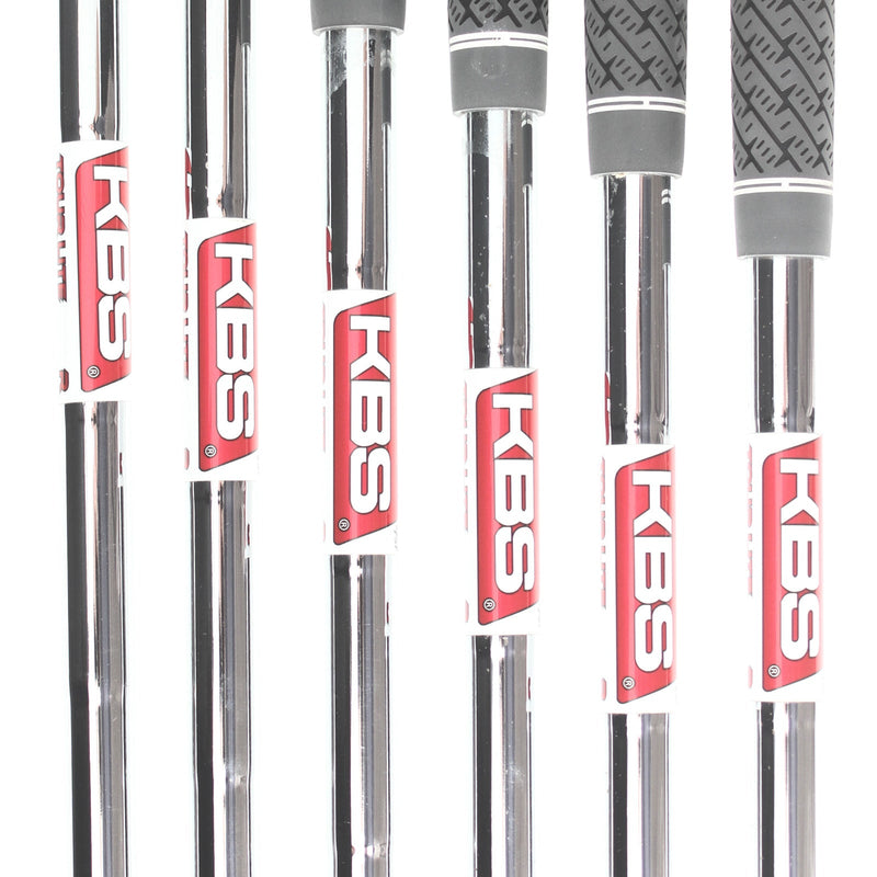 TaylorMade Stealth Steel Mens Right Hand Irons 5-PW Regular - KBS Tour Lite