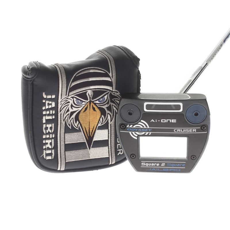 Odyssey Ai-One Cruiser Square 2 Square Jailbird Mens Right Hand Putter 38" Mallet - Odyssey