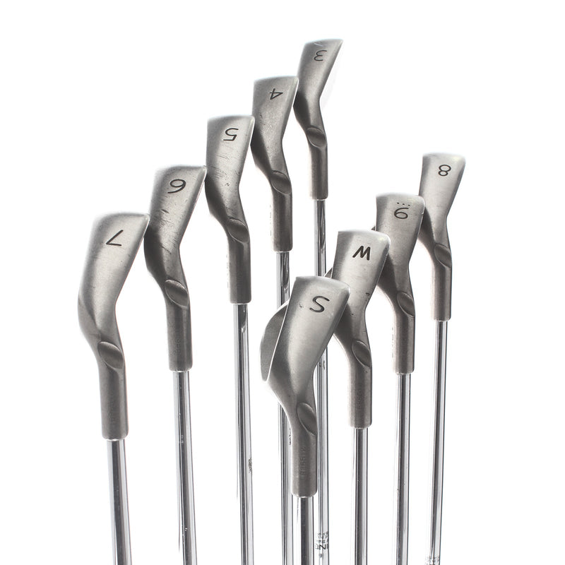 Ping G5 Steel Mens Right Hand Irons 3-SW Black Dot Stiff - Ping True Temper