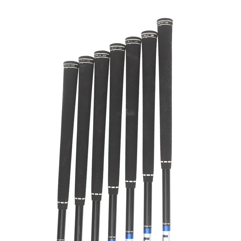 Cobra T-Rail Combo Graphite Mens Left Hand Irons 5-SW Regular - Ultralite 50g