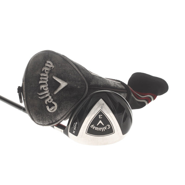 Callaway RAZR X Black Graphite Mens Right Hand Fairway 3 Wood 15* Stiff -