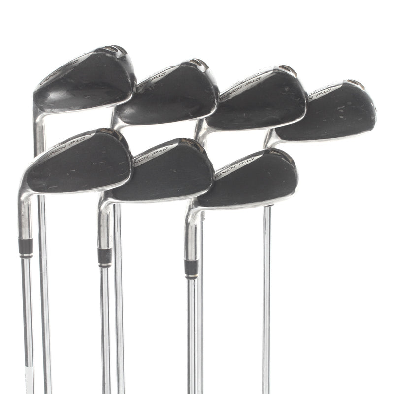 Wilson Launch Pad Steel Mens Left Hand Irons 5-SW Regular - KBS Tour 80
