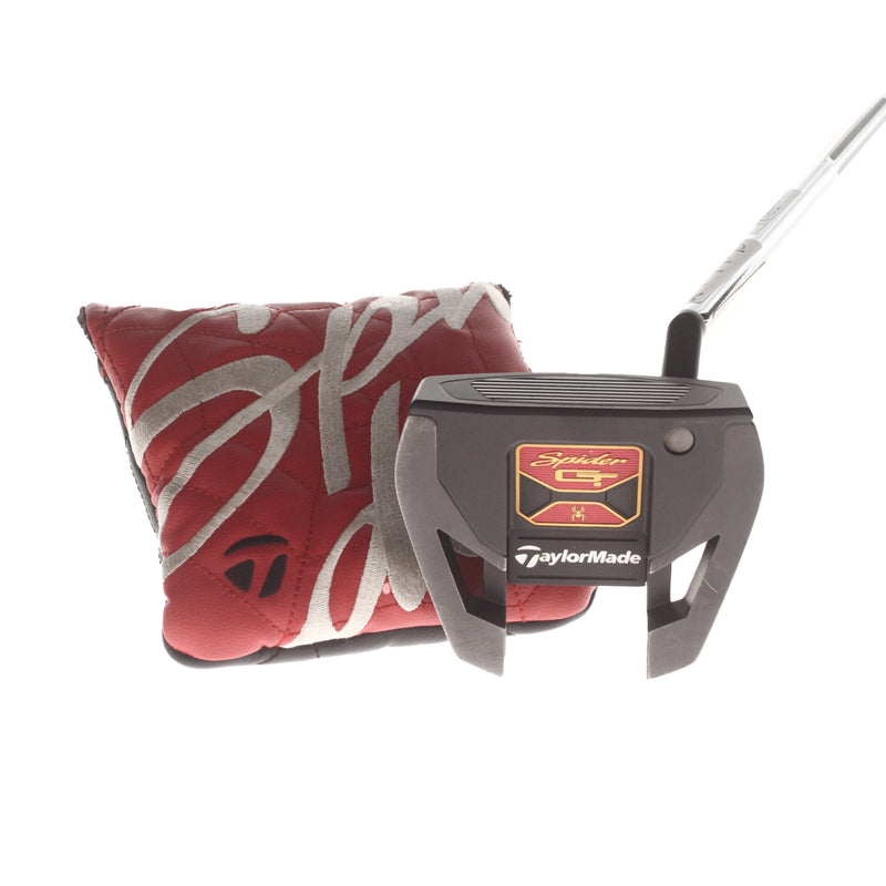 TaylorMade Spider GT Black Mens Right Hand Putter 34" Mallet - Super Stroke Pistol GTR 1.0