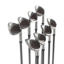 TaylorMade LCG Graphite Mens Right Hand Irons 4-SW Regular - TaylorMade Bubble 2 Shaft 80