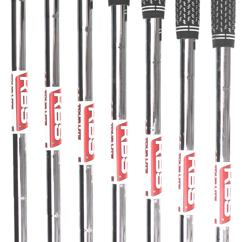 Cobra Forged Tec X Steel Mens Right Hand Irons 4-PW Stiff - KBS Tour Lite