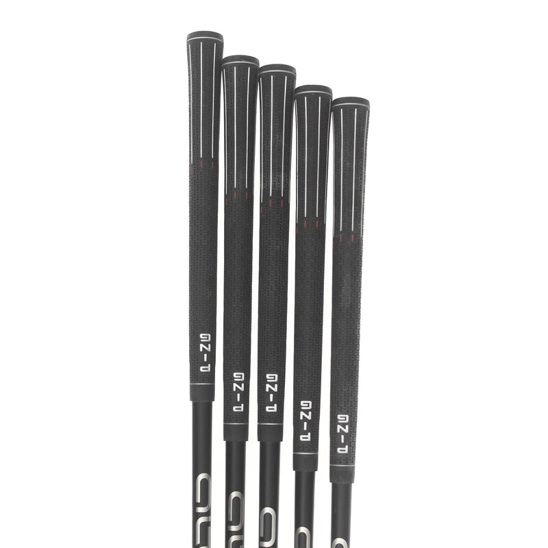 Ping i525 Graphite Mens Right Hand Irons 6-PW Black Dot Senior - Ping Alta CB AWT