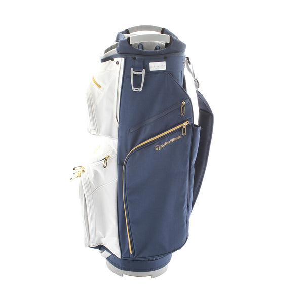 TaylorMade Kalea Gold Cart Bag - Blue/White/Gold