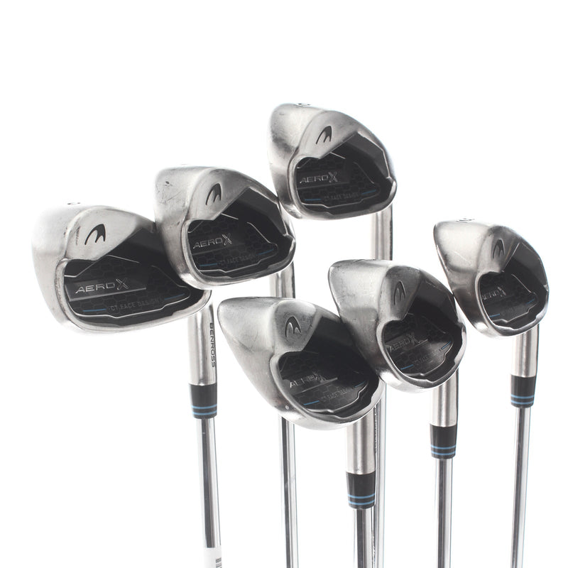 Benross Aero X Steel Mens Right Hand Irons 6-SW Regular - KBS Max 80