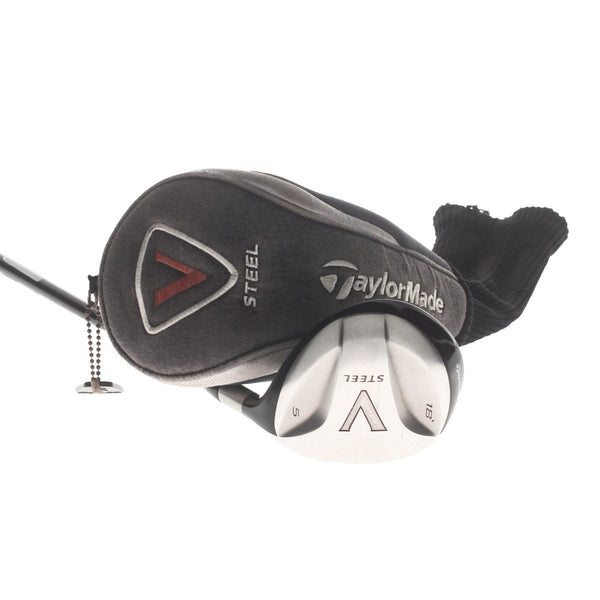TaylorMade V Steel Graphite Mens Right Hand Fairway 5 Wood 18* Regular - TaylorMade