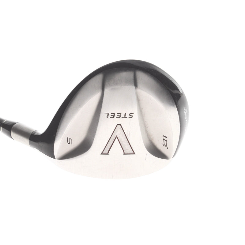 TaylorMade V Steel Graphite Mens Right Hand Fairway 5 Wood 18* Regular - TaylorMade