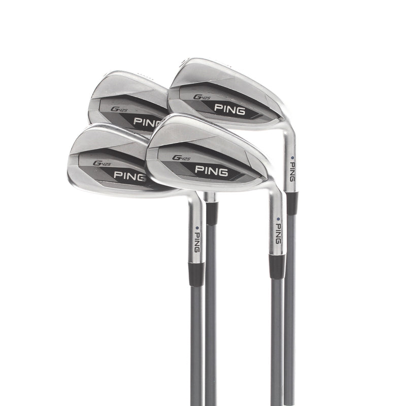Ping G425 Graphite Mens Right Hand Irons 7-PW Blue Dot 1* Upright Senior - Ping Alta CB AWT
