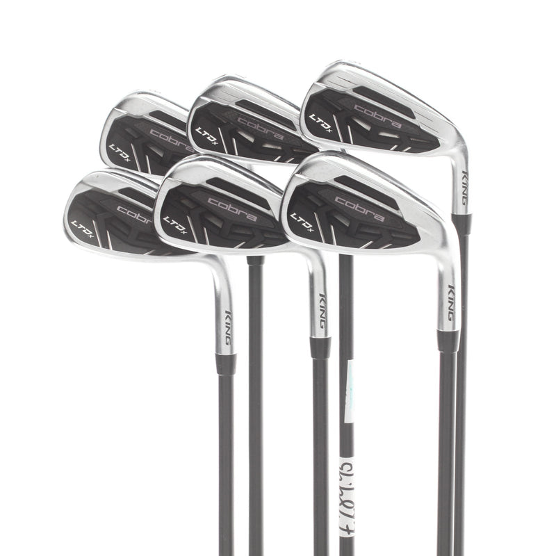 Cobra King LTDx Graphite Ladies Right Hand Irons 6-SW Ladies - KBS PGI 55 L