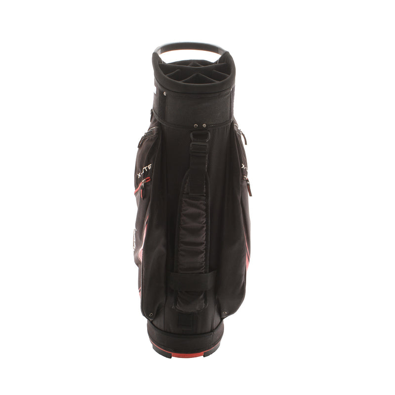 PowaKaddy X-Lite Edition Cart Bag - Black/Red
