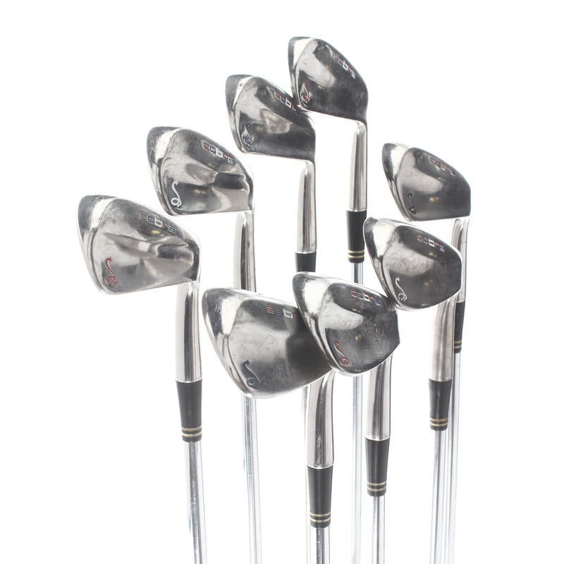 Cobra Tour Model II Steel Mens Right Hand Irons 3-PW Regular - True Temper