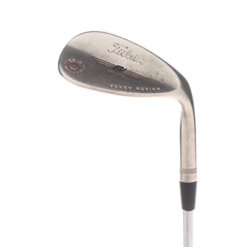 Titleist Vokey Design Steel Mens Right Hand Lob Wedge 60* 7 Bounce Wedge - Titleist Vokey Design