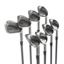 Ping i-Series E1 Graphite Mens Right Hand Irons 4-UW Red Dot 2* Flat Stiff - Ping CFS 80