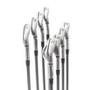 Ping i-Series E1 Graphite Mens Right Hand Irons 4-UW Red Dot 2* Flat Stiff - Ping CFS 80