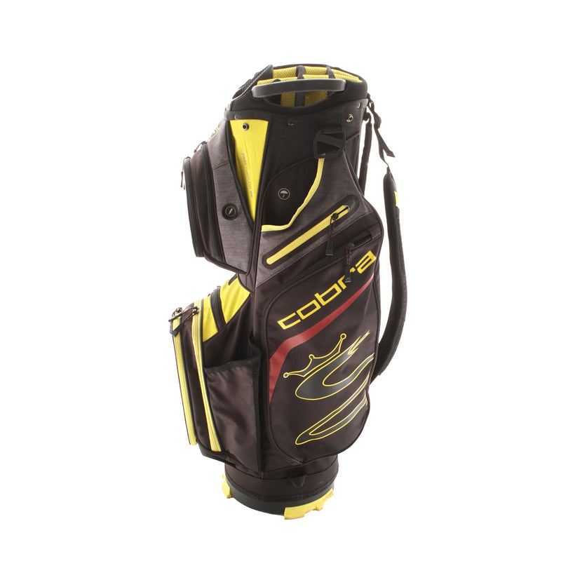 Cobra Cart Bag - Black/Yellow/Grey