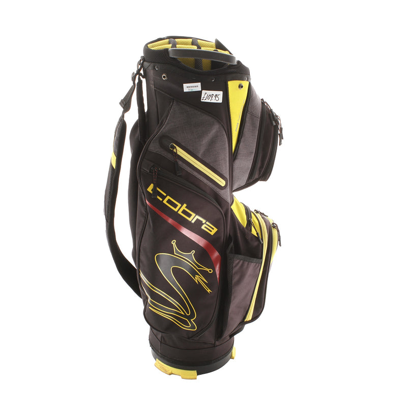 Cobra Cart Bag - Black/Yellow/Grey