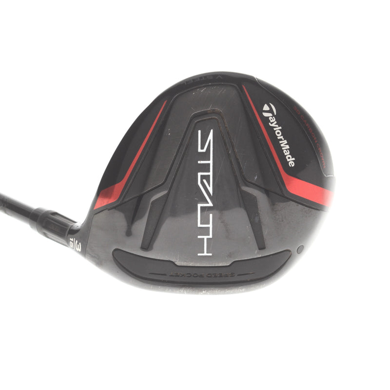 TaylorMade Stealth Graphite Mens Right Hand Fairway 3 Wood 15* Regular - Ventus Red 5-R