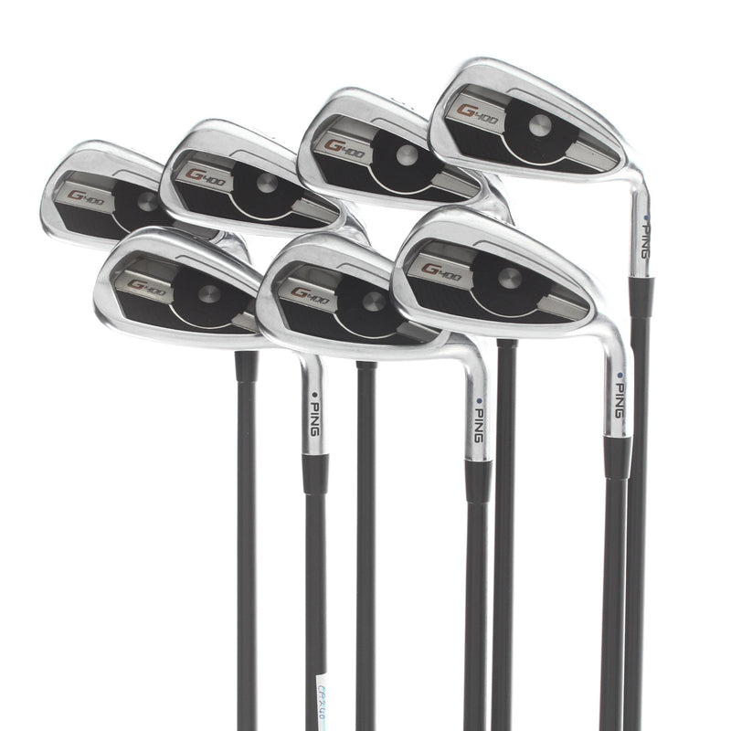 Ping G400 Graphite Mens Right Hand Irons 5-UW 1* Upright Regular - Ping Alta CB