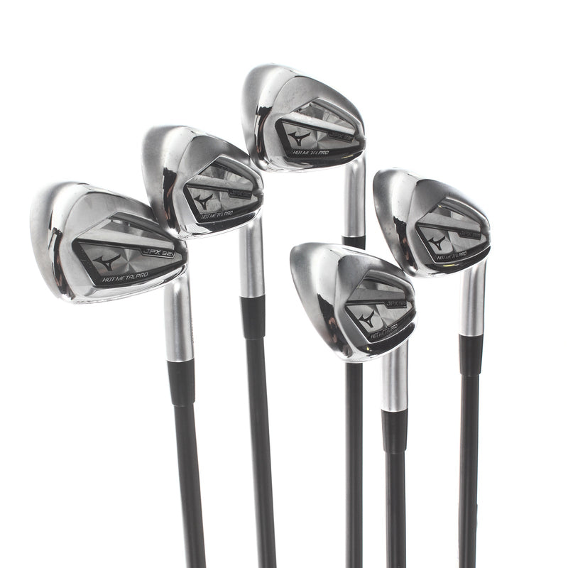 Mizuno JPX 921 Hot Metal Pro Graphite Mens Right Hand Irons 6-PW Stiff - Project X LZ 6.0