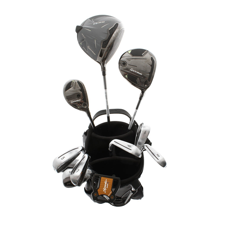 TaylorMade Qi35/Qi Steel/Graphite Mens Right Hand Package Set Regular - KBS Max 85