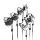 TaylorMade Qi Steel Mens Right Hand Irons 5-SW Regular - KBS Max MT 85
