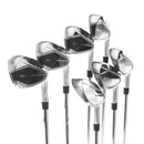 TaylorMade Qi Steel Mens Right Hand Irons 5-SW Regular - KBS Max MT 85