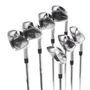 TaylorMade Qi Steel Mens Right Hand Irons 5-SW Stiff - KBS Max MT 85