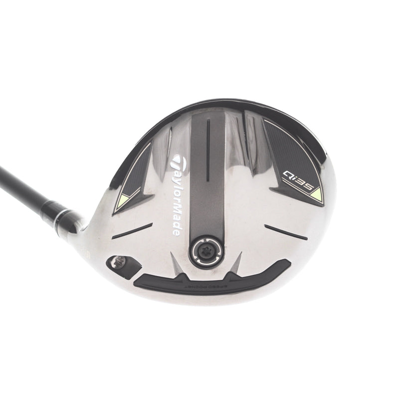 TaylorMade Qi35 Graphite Mens Right Hand Fairway 5 Wood 18* Stiff - Fujikura Ventus Blue 6-S