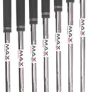 TaylorMade Qi Steel Mens Left Hand Irons 5-SW Regular - KBS Max MT 85