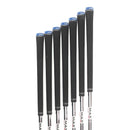 TaylorMade Qi Steel Mens Left Hand Irons 5-SW Regular - KBS Max MT 85