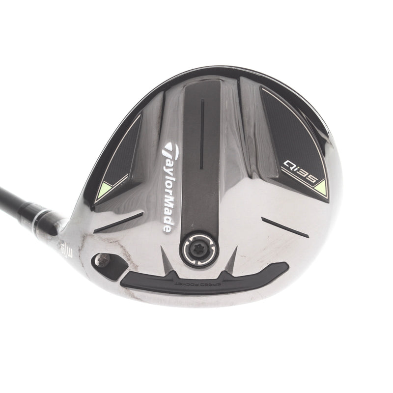 TaylorMade Qi35 Graphite Mens Right Hand Fairway 3 Wood 15* Regular - Ventus Blue FW 5-R