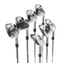 TaylorMade Qi Steel Mens Right Hand Irons 5-SW Stiff - KBS Max MT 85