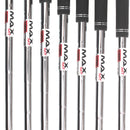 TaylorMade Qi Steel Mens Right Hand Irons 5-SW Stiff - KBS Max MT 85