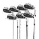 TaylorMade Qi Steel Mens Right Hand Irons 5-SW Stiff - KBS Max MT 85