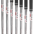 TaylorMade Qi Steel Mens Right Hand Irons 5-SW Stiff - KBS Max MT 85