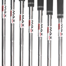 TaylorMade Qi Steel Mens Right Hand Irons 5-SW Stiff - KBS Max MT 85