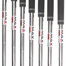 TaylorMade Qi Steel Mens Right Hand Irons 5-SW Stiff - KBS Max MT 85