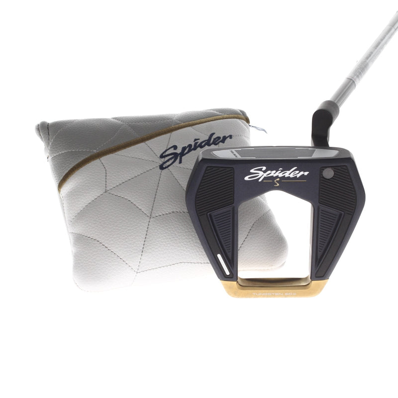 TaylorMade Kalea Gold Spider S Ladies Right Hand Putter 33" Mallet - Super Stroke Pistol Tour