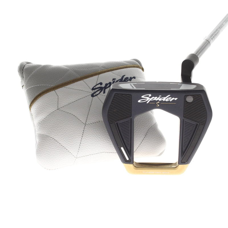 TaylorMade Kalea Gold Spider S Ladies Right Hand Putter 33" Mallet - Super Stroke Pistol Tour