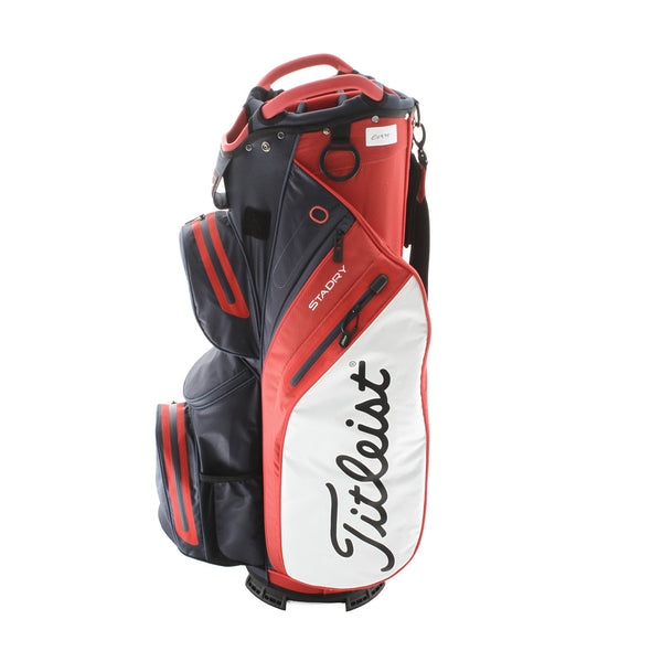 Titleist Stadry Cart Bag - Red/White/Blue