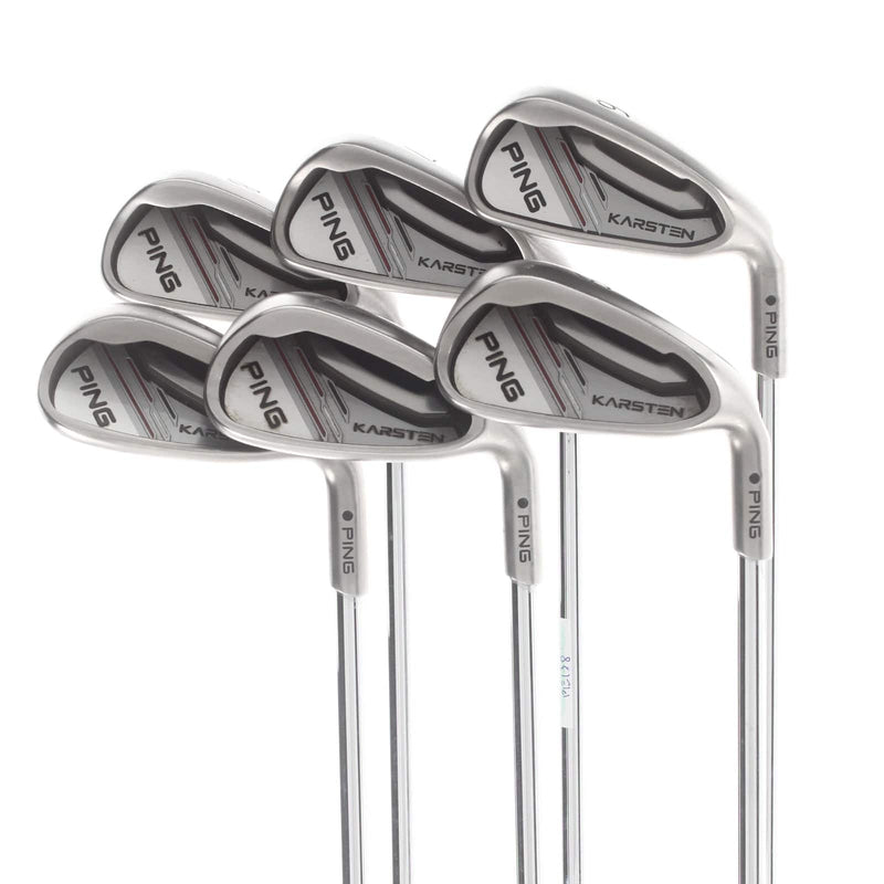 Ping Karsten 2014 Steel Mens Right Hand Irons 6-SW Black Dot Regular - Ping CFS