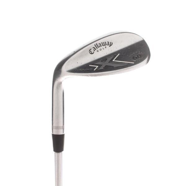 Callaway X Forged Steel Mens Left Hand Lob Wedge 60* 10 Bounce C Grind Wedge - Callaway