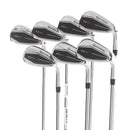 TaylorMade Qi Steel Mens Right Hand Irons 5-SW Regular - KBS Max MT 85
