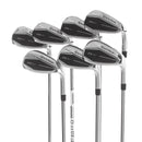 TaylorMade Qi Steel Mens Right Hand Irons 5-SW Regular - KBS Max MT 85