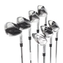 TaylorMade Qi Steel Mens Right Hand Irons 5-SW Regular - KBS Max MT 85