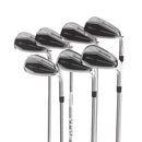 TaylorMade Qi Steel Mens Right Hand Irons 5-SW Regular - KBS Max MT 85
